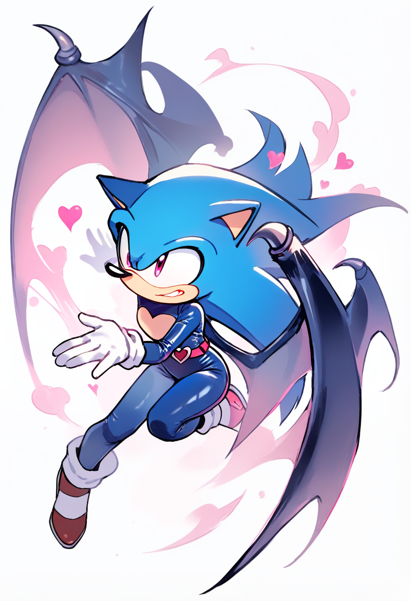 Sonic echidna OC with guardian-themed design